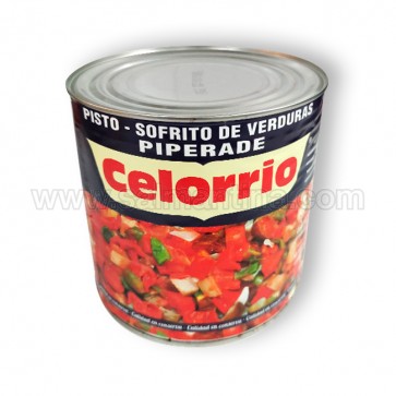 PISTO SOFRITO DE VERDURAS CELORRIO. 2,5 KG